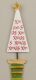 CCH Metal Art - Sticker Weihnachtsbaum Script