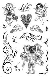 CRS Clear Stamps - Cherubs