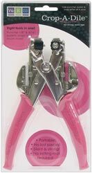 WRM Pink Handle Crop-A-Dile Punch