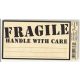 7G Vintage Tags - 97% Complete™ Tags: Fragile - Handle with care