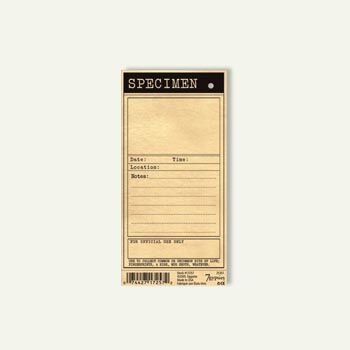 7G Vintage Tags - 97% Complete™ Tags: Specimen