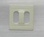 7G Metal Art - Belt Buckle Square - Creme