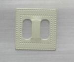 7G Metal Art - Belt Buckle Square - Creme