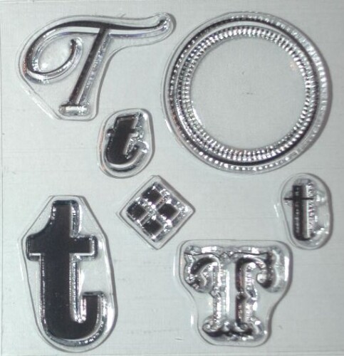 HRT Mini Clear Stamp Set - T