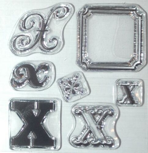 HRT Mini Clear Stamp Set - X
