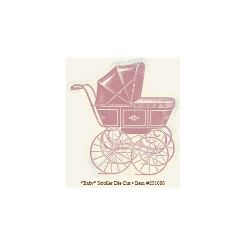 MYM Die-Cuts - Fancy Baby Stroller