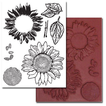 RCR Sheet Sunflowers unmounted