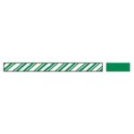 AMC Ribbon - Dark Green Candy Cane Stripe