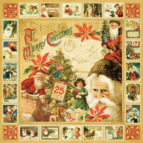 G45 Cardstock - Christmas Past - Jolly Old St. Nicholas