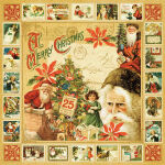 G45 Cardstock - Christmas Past - Jolly Old St. Nicholas