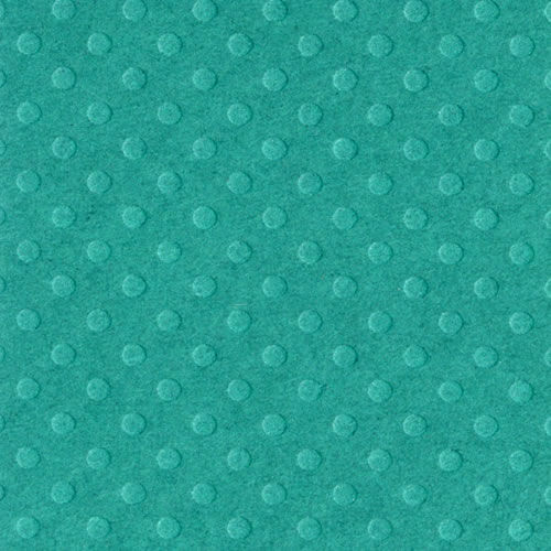 Bazzill Cardstock 12"x12" Grüntöne - Dotted Swiss Deep Sea