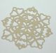 EFC Embellishments - Metall Ornament Creme-Beige