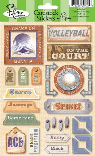 FLD Sticker Volleyball