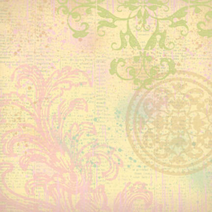 K & Company Papier - SK Bright Meadow Woodcuts & Text