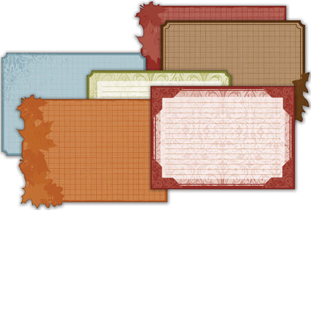 MLYB Photo Mats Autumn Bliss - Decorative Edge Photo Mats
