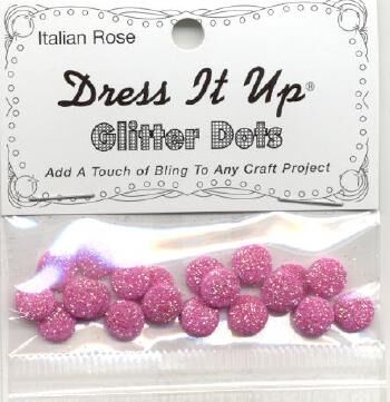 DIU Glitter Dots - Italian Rose