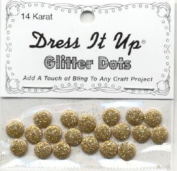 DIU Glitter Dots - 14 Karat