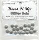 DIU Glitter Dots - Silver Dollar