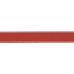 BAZ Ribbon - Red Dashed 7/8"