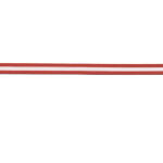 BAZ Ribbon - Red Stripe 3/8"