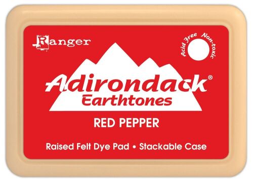 RAG Stempelkissen - Adirondack Earthtones Red Pepper