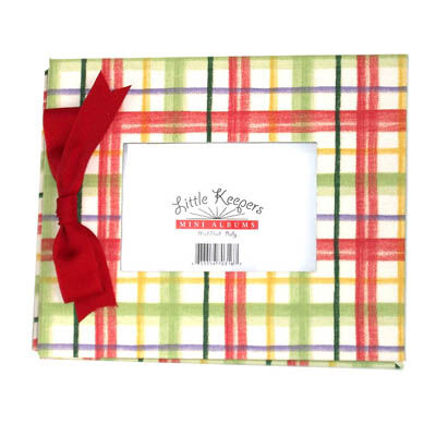WRM Album 6"x6" - Little Keepers Mad Plaid
