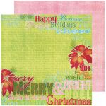 PRM Cardstock - Christmas Fancy Happy