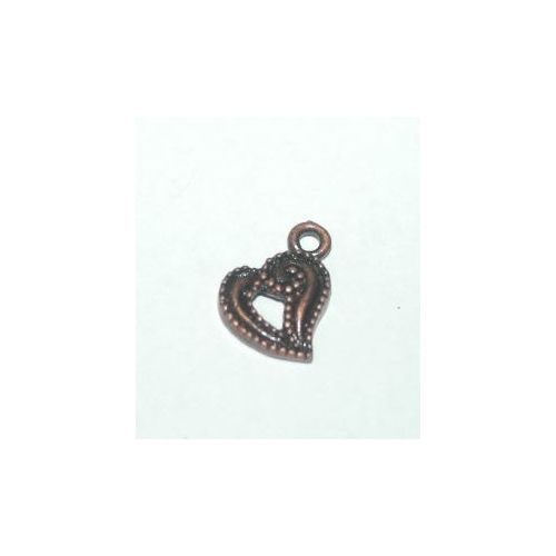 GLB Charm - Heart Antique Copper