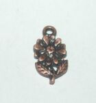 GLB Charm - Flower Antique Copper