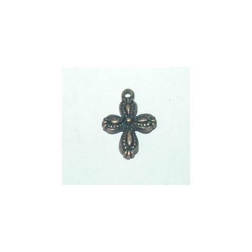 GLB Charm - Kreuz Antique Bronze