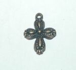 GLB Charm - Kreuz Antique Bronze