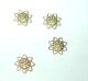 SRH Metal Art - Flower Gold 5