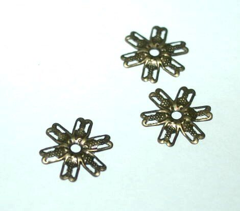 SRH Metal Art - Flower Antique Bronze 44