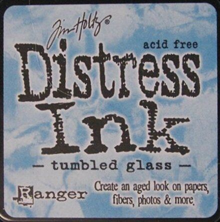 RAG Stempelkissen - Distress Ink Tumbled Glass