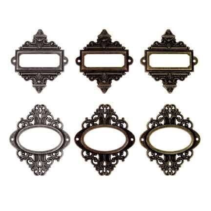 THZ Metal Art - Tim Holtz Idea-ology Ornate Plates