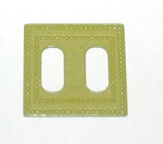 7G Metal Art - Belt Buckle Square - Sea