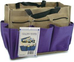NTM Project Tote Khaki-Purple