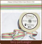 FCP Ribbon - Happy Holidays Woven