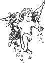 PSX Stempel - Cherub with Flowers