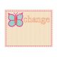PRM Embellishment - Embroidered Canvas Tabs Change