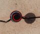 SRH Metal Art - Knob/Knopf Glas Modern Purple