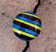 SRH Metal Art - Knob/Knopf Keramik Stripes
