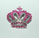 SRH Metal Art - Krone Fuchsia