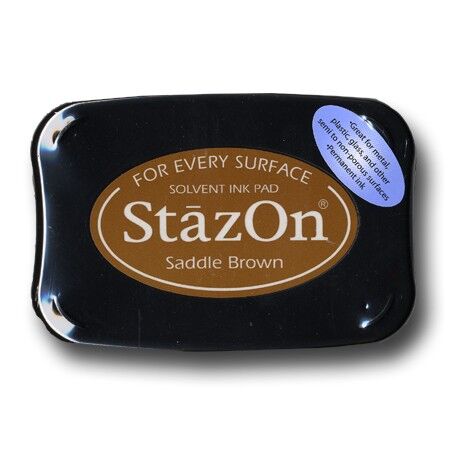 Tsukineko Stempelkissen StazOn Saddle Brown