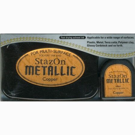 Tsukineko Stempelkissen StazOn Metallic Copper
