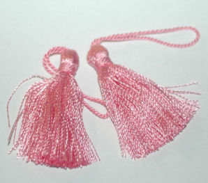EFC Embellishment - Quasten Rosa