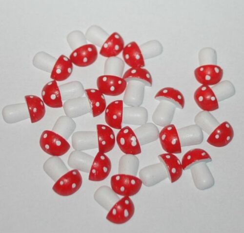 RYH Embellishment - Fliegenpilze aus Holz