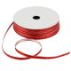CCH Band - Satin Doubletone Stitches Red 5 mm