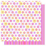 RYH Cardstock - Glitter Baby Girl Dots