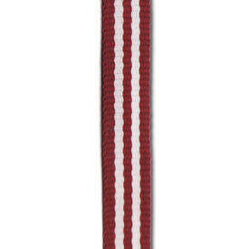 MYR Ribbon - Poppy Stripe